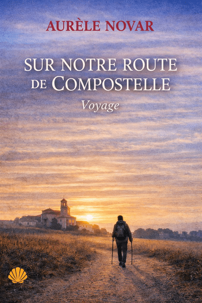 Couverture du roman Sur la route de Compostelle d'Aurèle Novar