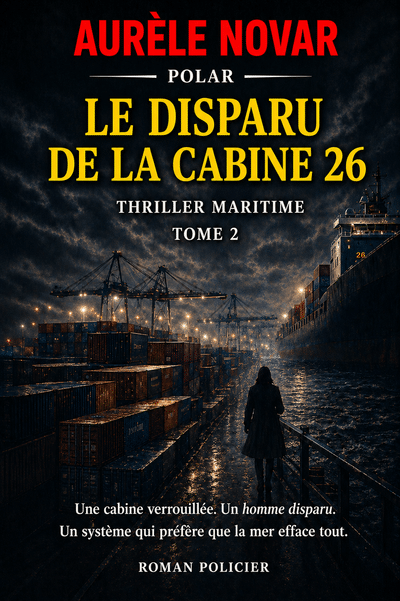 Couverture du roman Le Disparu de la cabine 26, tome 2, d'Aurèle Novar